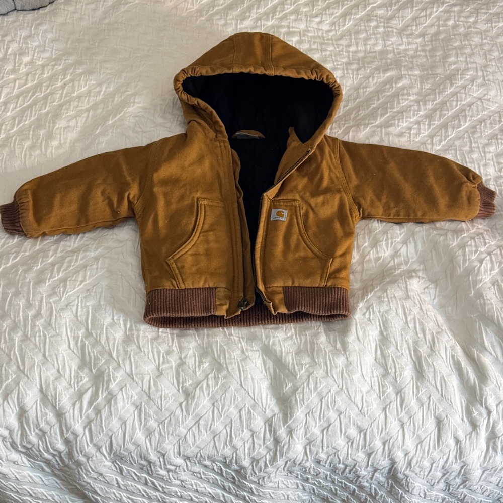 Carhartt Brown Hooded Jacket